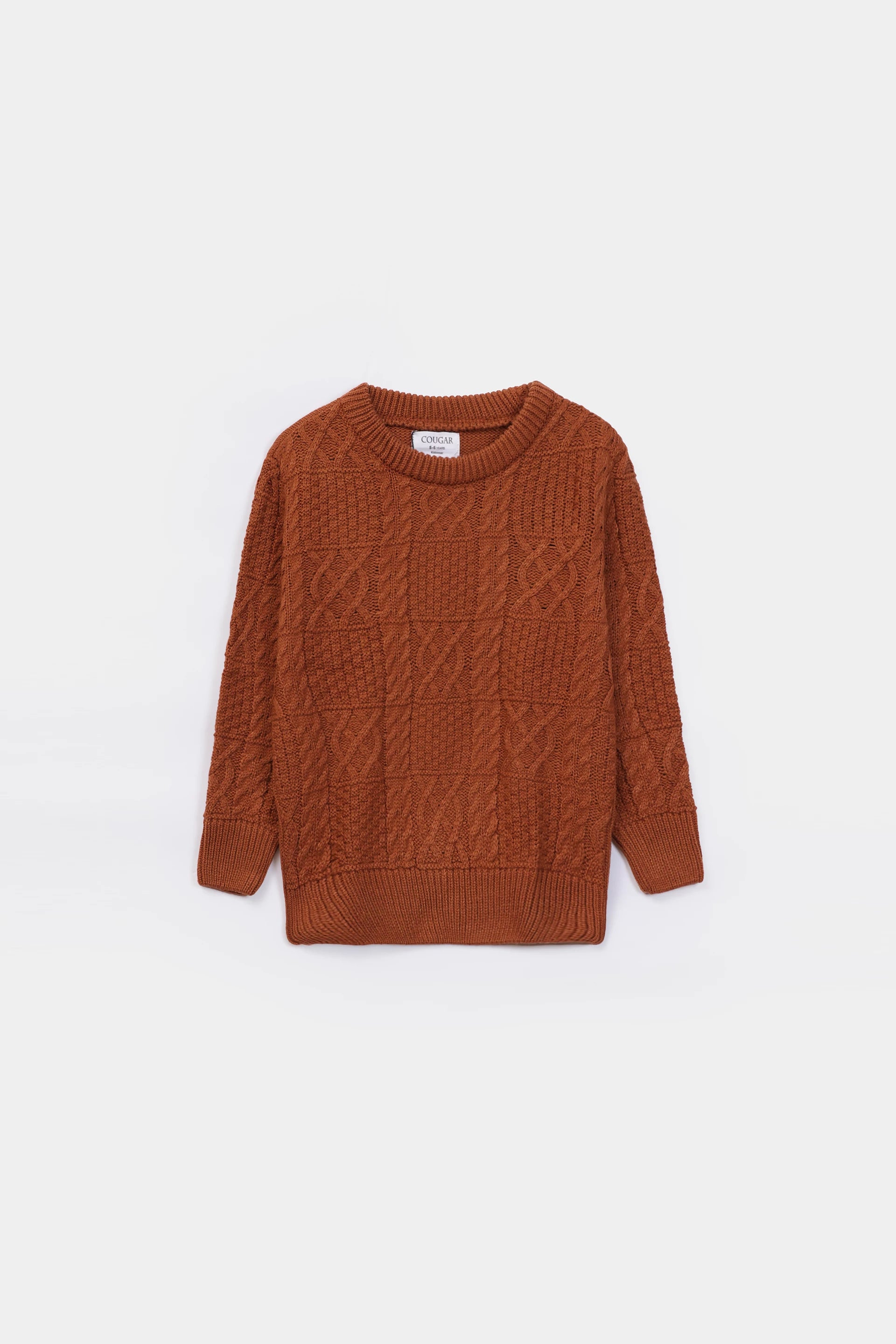 Textured Knit Sweater - Cougar Clothing