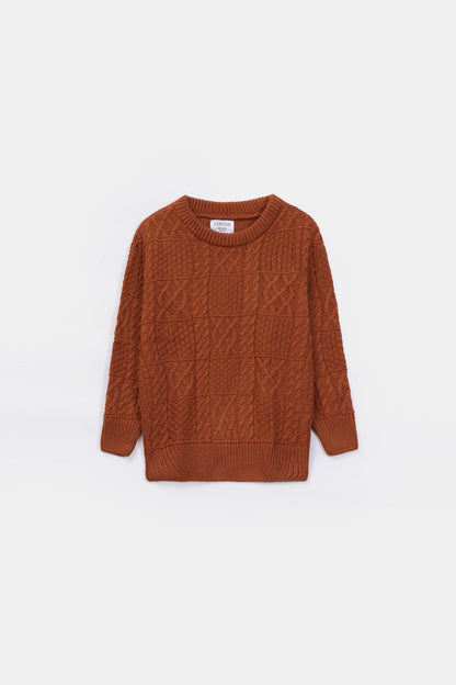 Textured Knit Sweater - Cougar Clothing