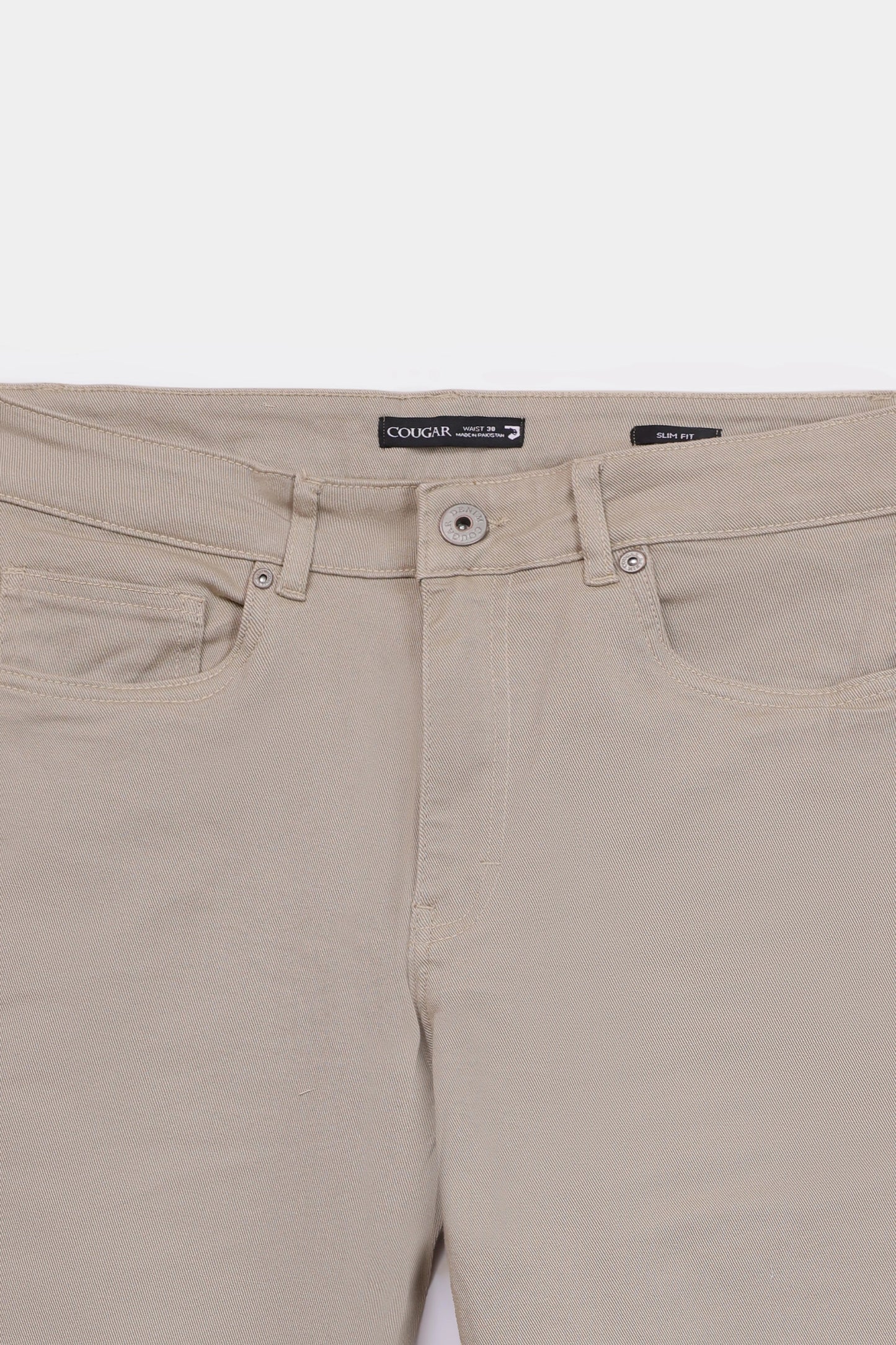 Slim Fit 5 Pocket Pants - Cougar Clothing