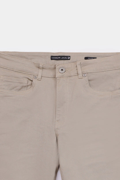 Slim Fit 5 Pocket Pants - Cougar Clothing