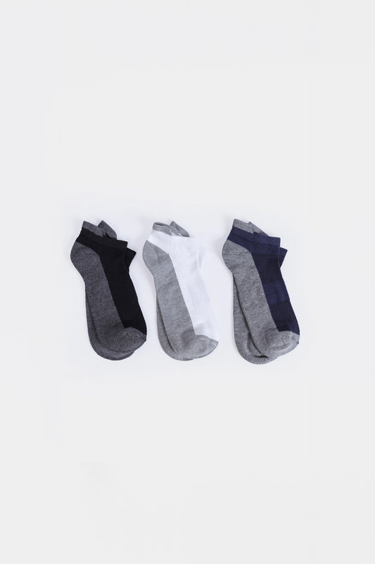 Pack of 3 Low-Cut Socks - Cougar Clothing