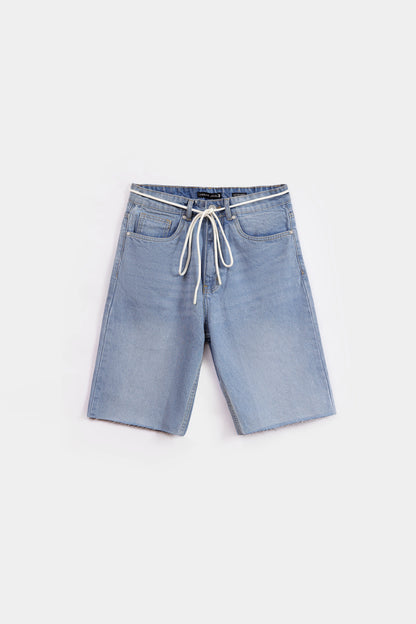 Relaxed Fit Denim Shorts - Cougar Clothing