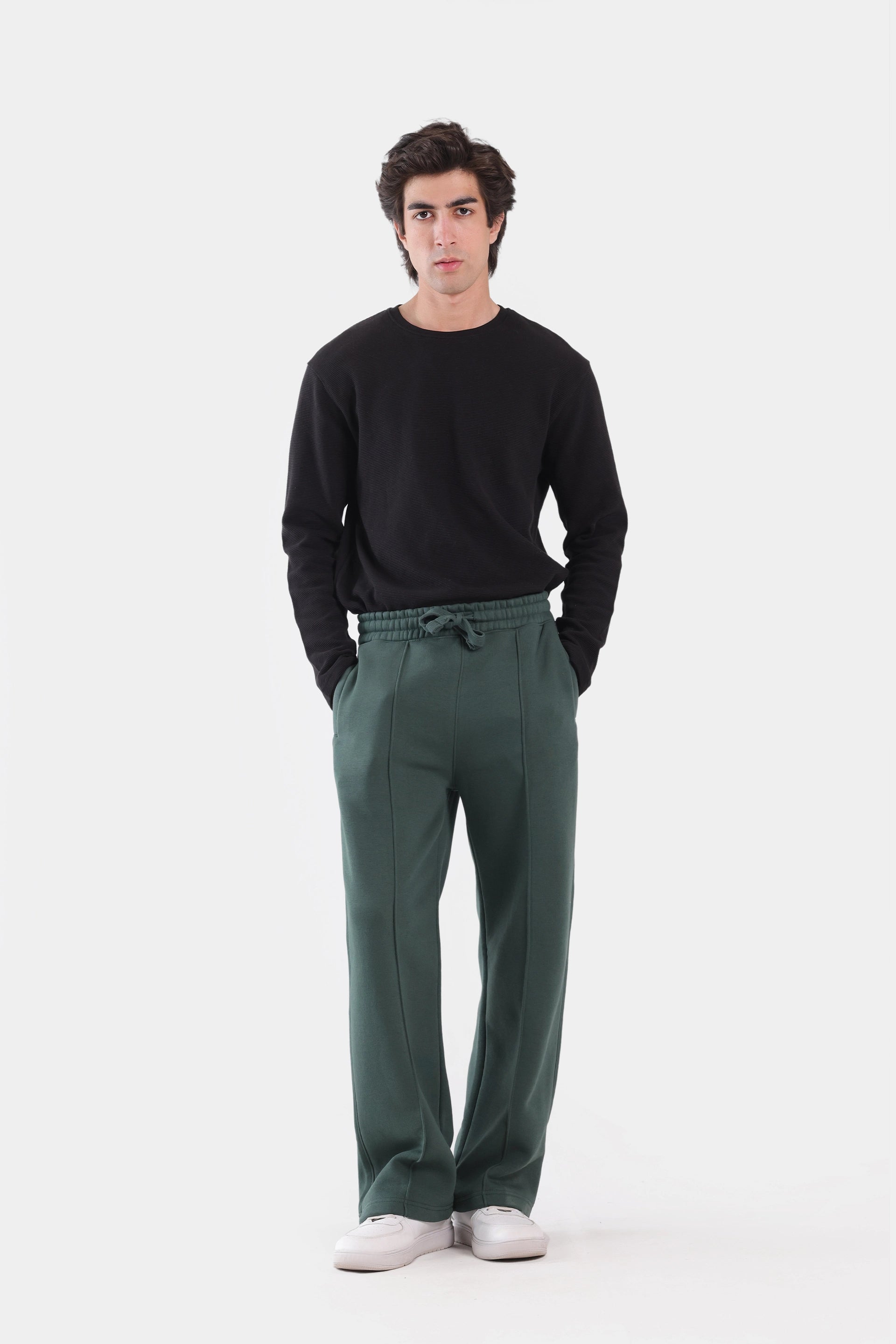 Straight Fleece Trousers - Cougar Clothing