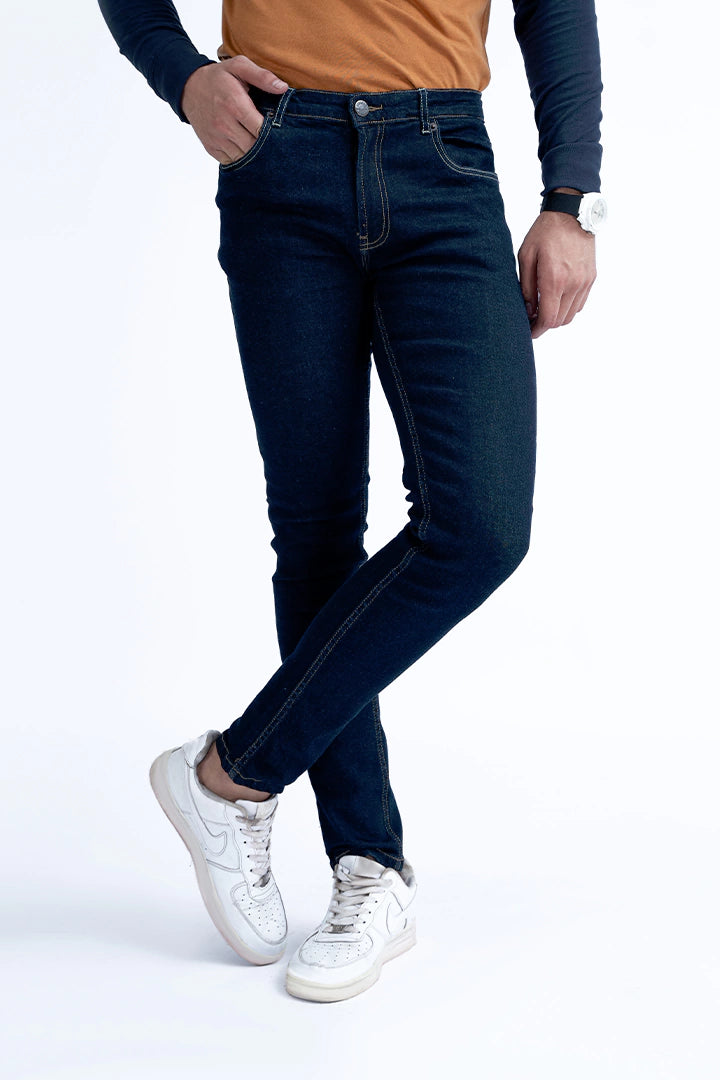 Navy Skinny Fit Denim