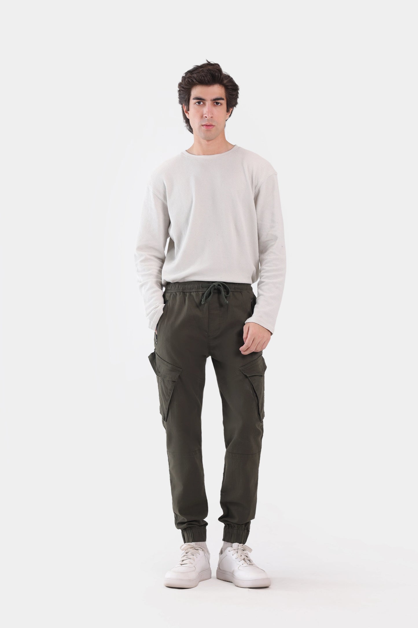 Jogger Fit Cargo Trousers - Cougar Clothing