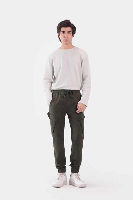 Jogger Fit Cargo Trousers - Cougar Clothing