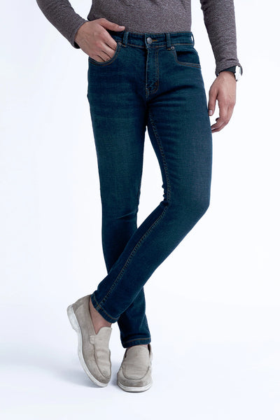 Blue Comfort Stretch Slim Fit Denim