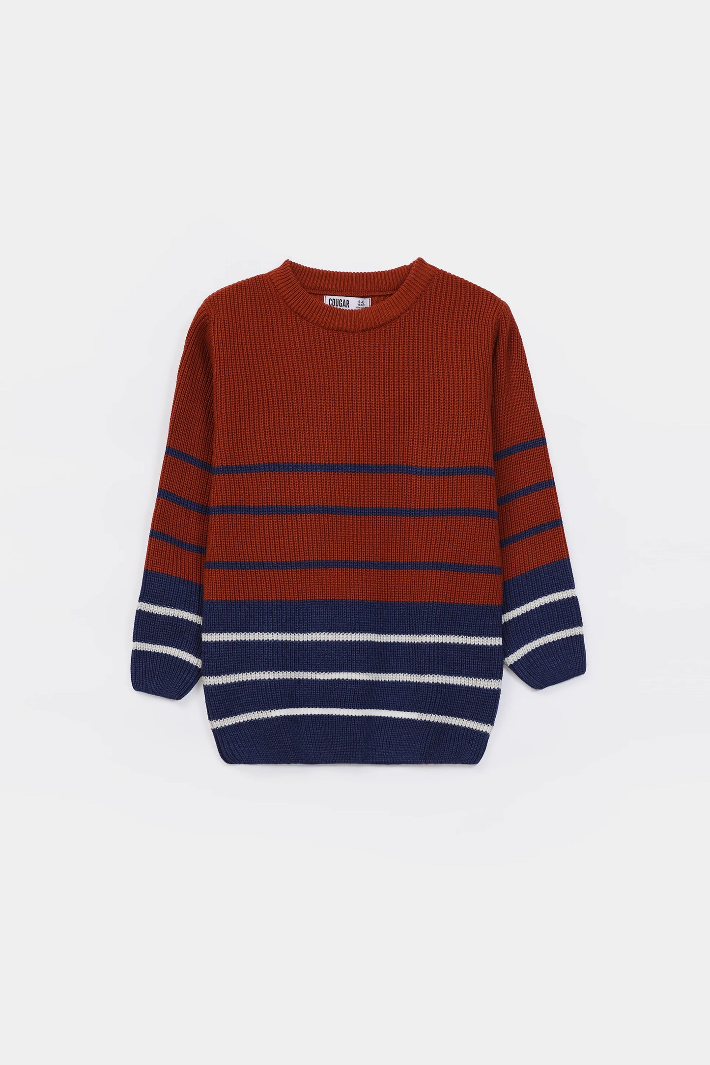 Striped Sweater - Cougar Clothing