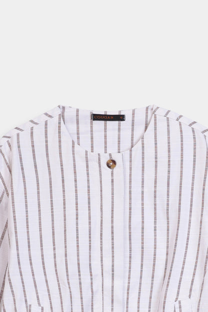 Yarn Dyed Striped Top