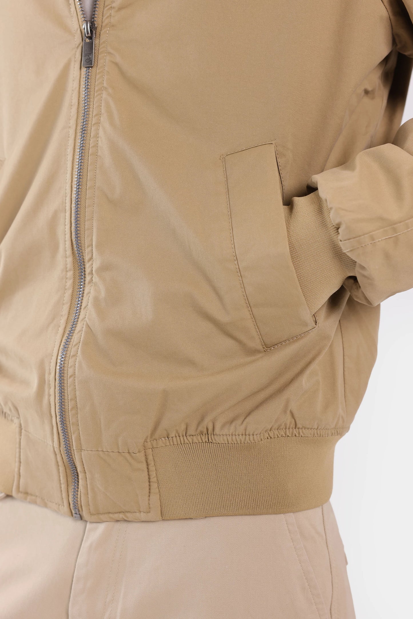 Ribbed Trimmed Jacket - Cougar Clothing