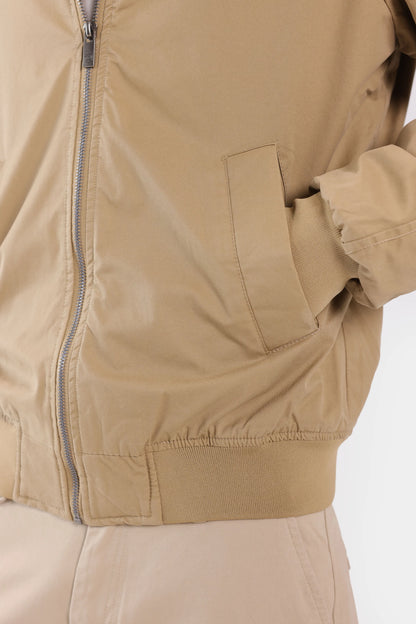 Ribbed Trimmed Jacket - Cougar Clothing