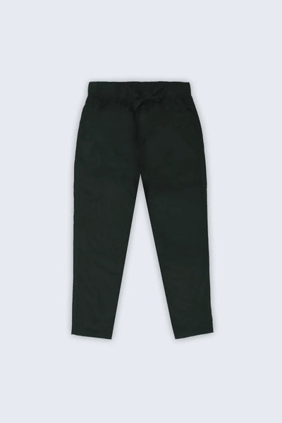 Olive Relax Fit Woven Trousers