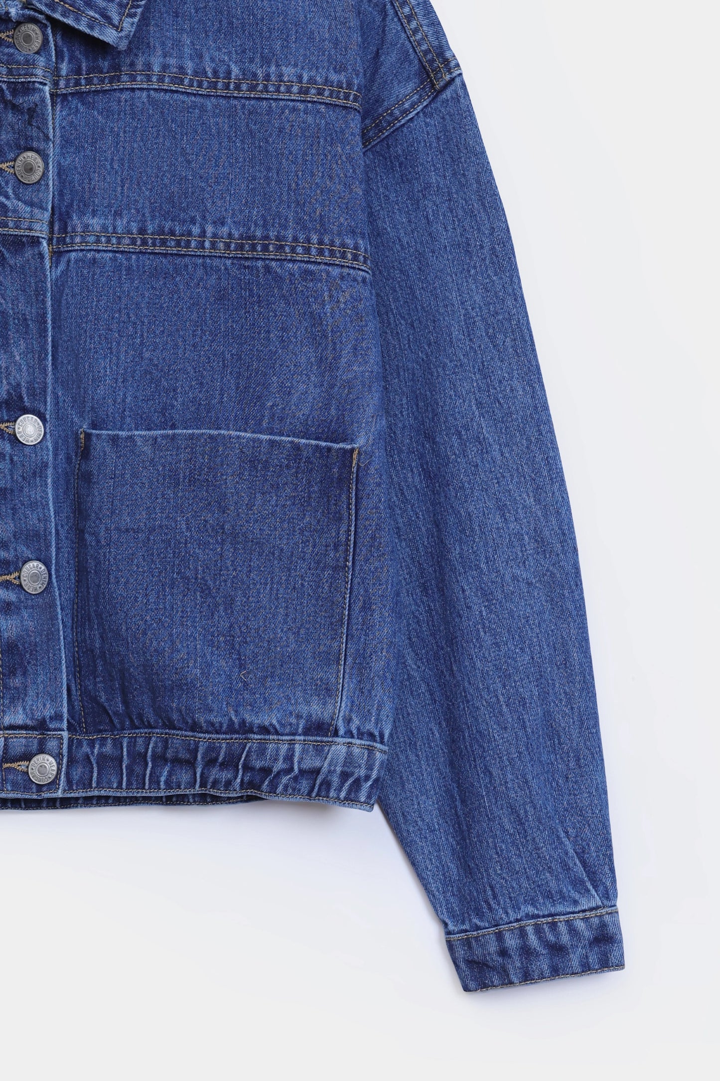 Flap Pocket Denim Jacket