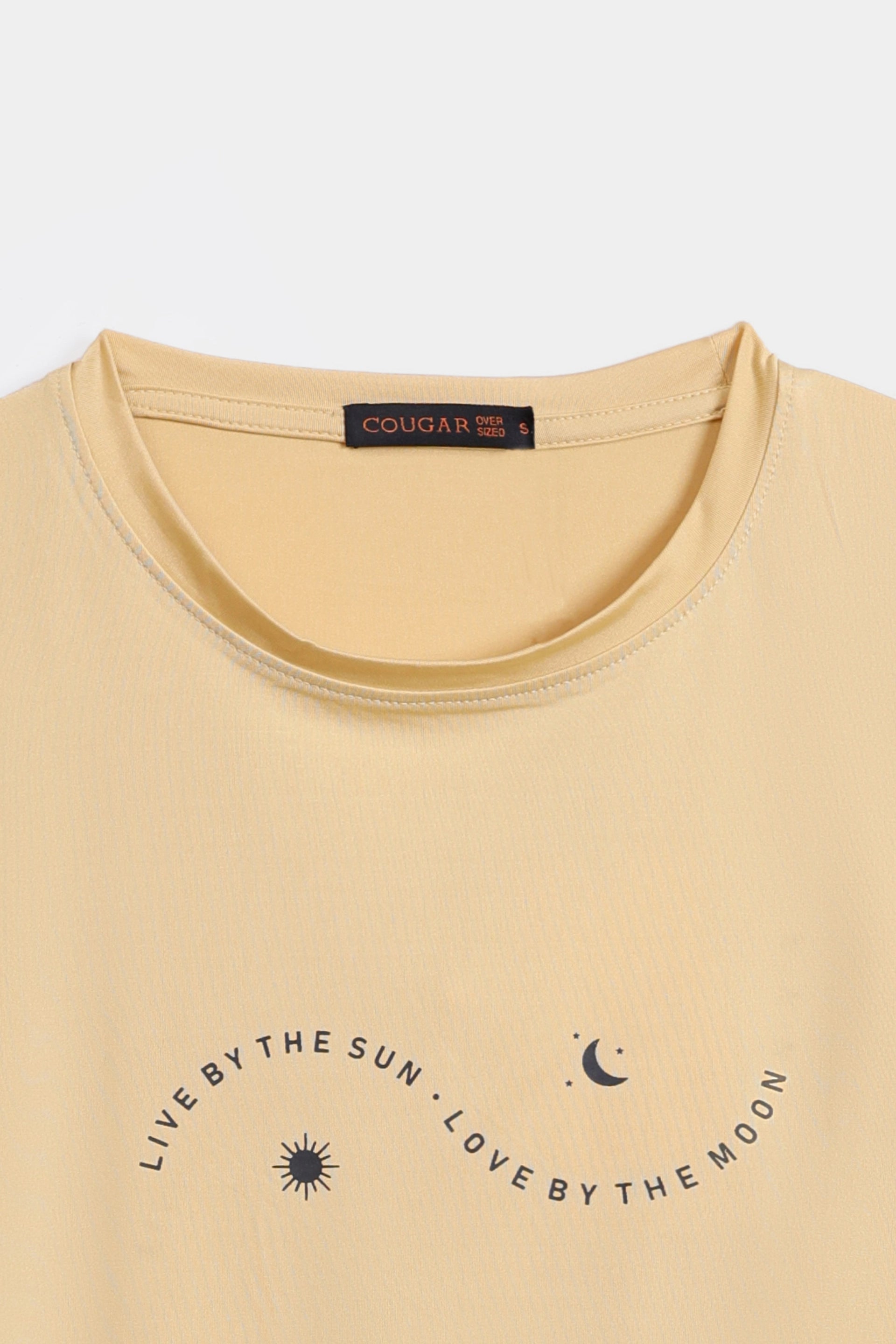 Slogan Print T-Shirt - Cougar Clothing