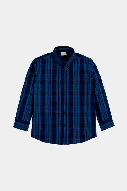 Button-Down Checkered Shirt - Cougar Clothing