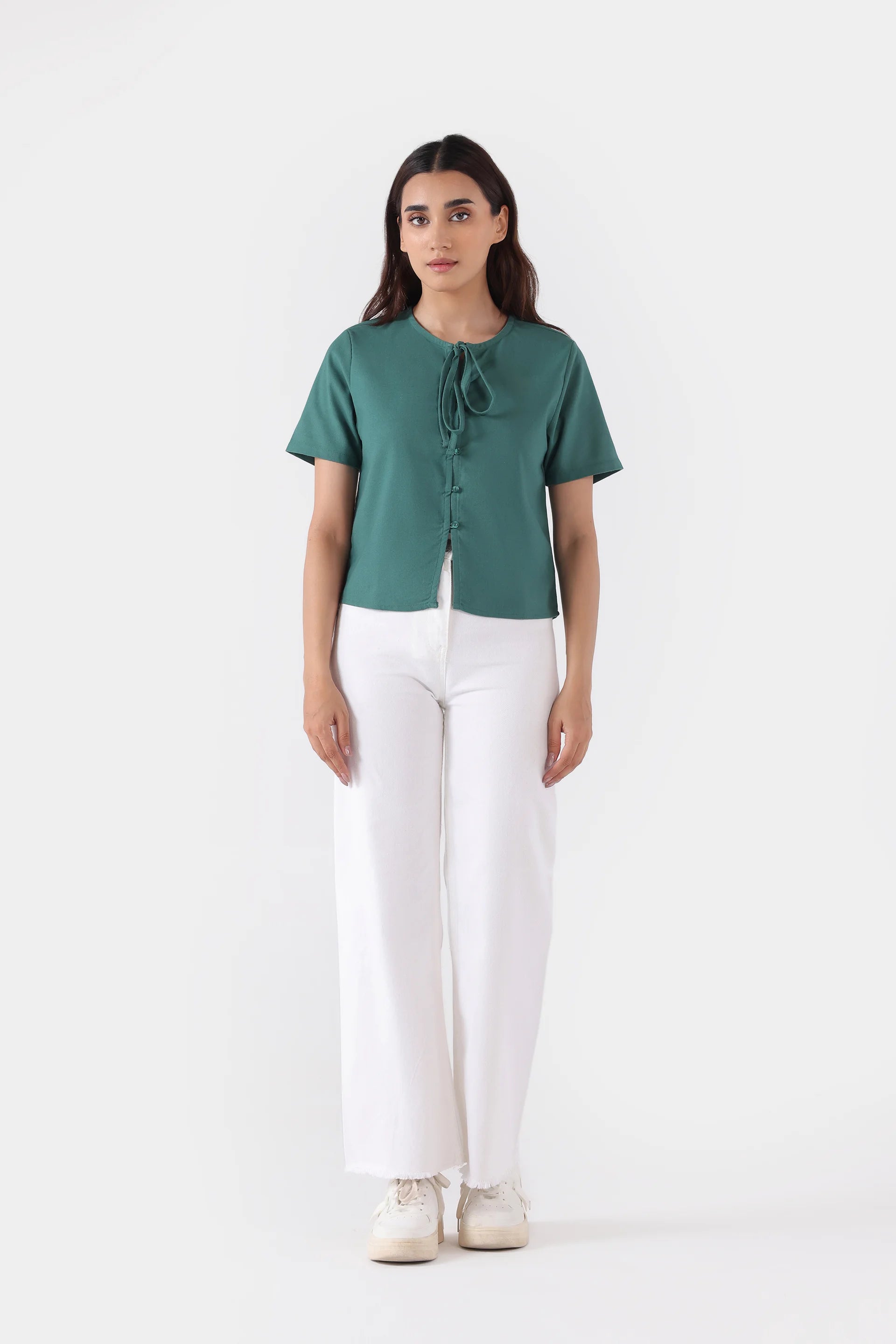 Button Front Top - Cougar Clothing