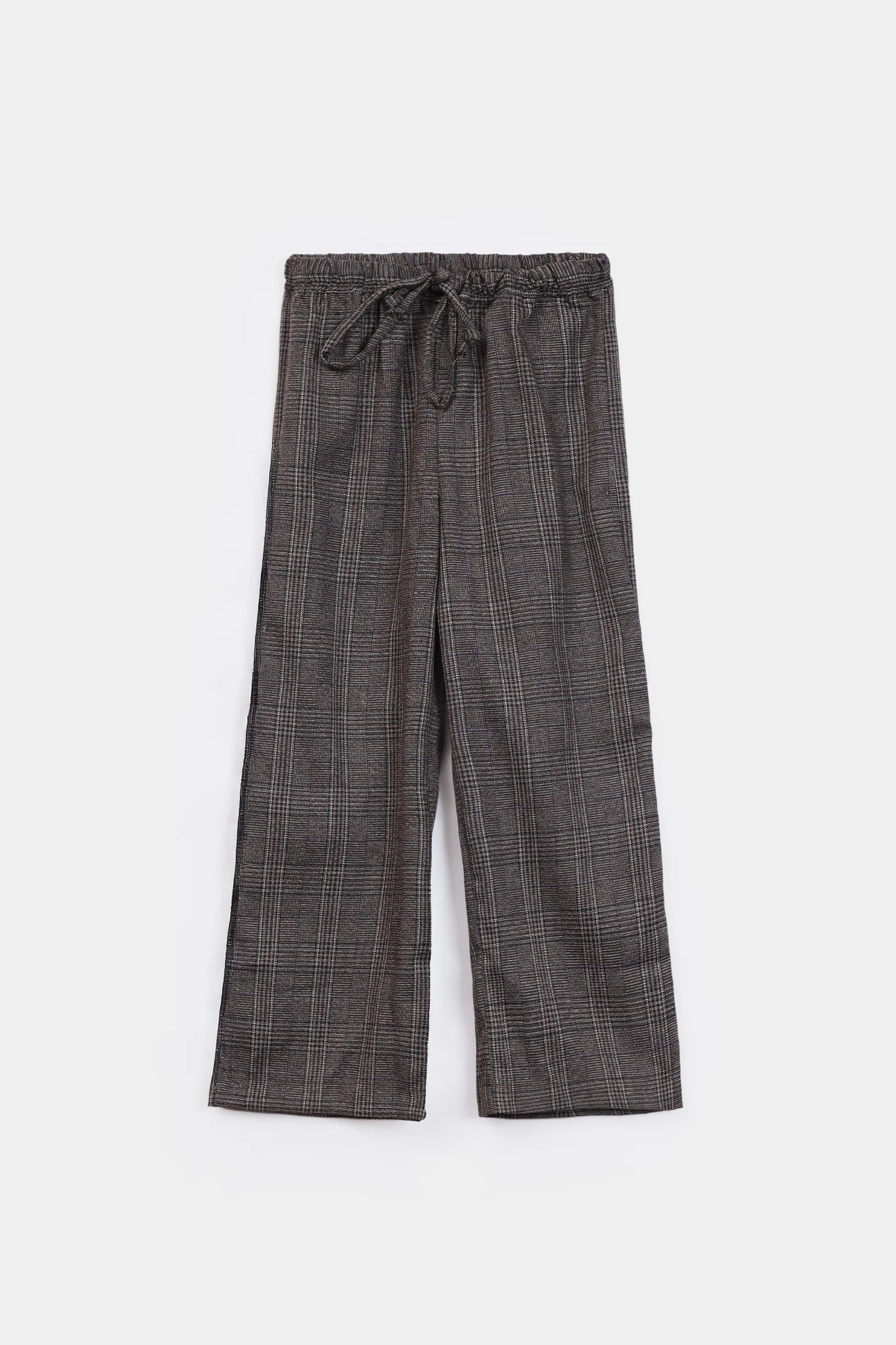 Textured Check Trousers - Cougar Clothing