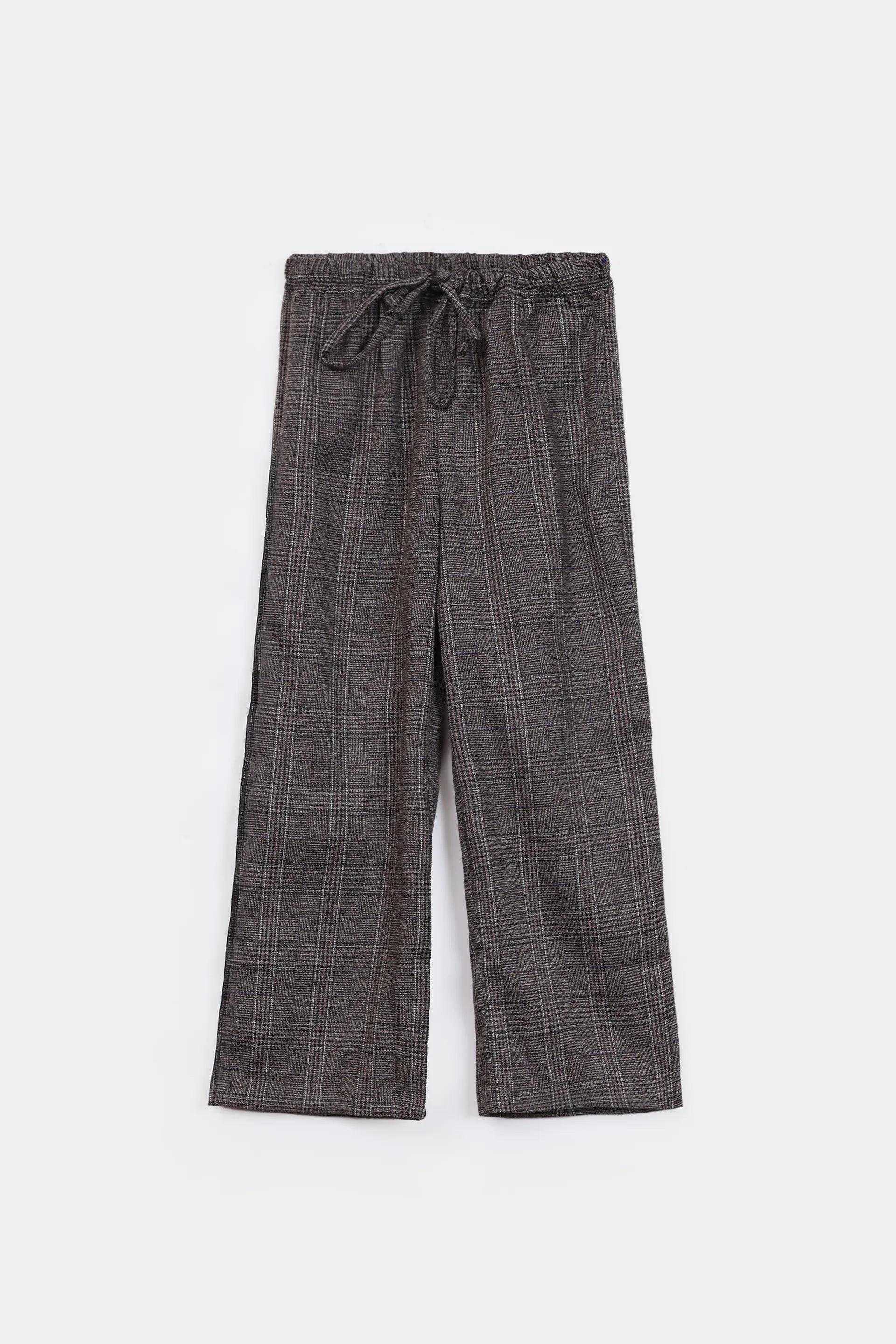 Textured Check Trousers - Cougar Clothing