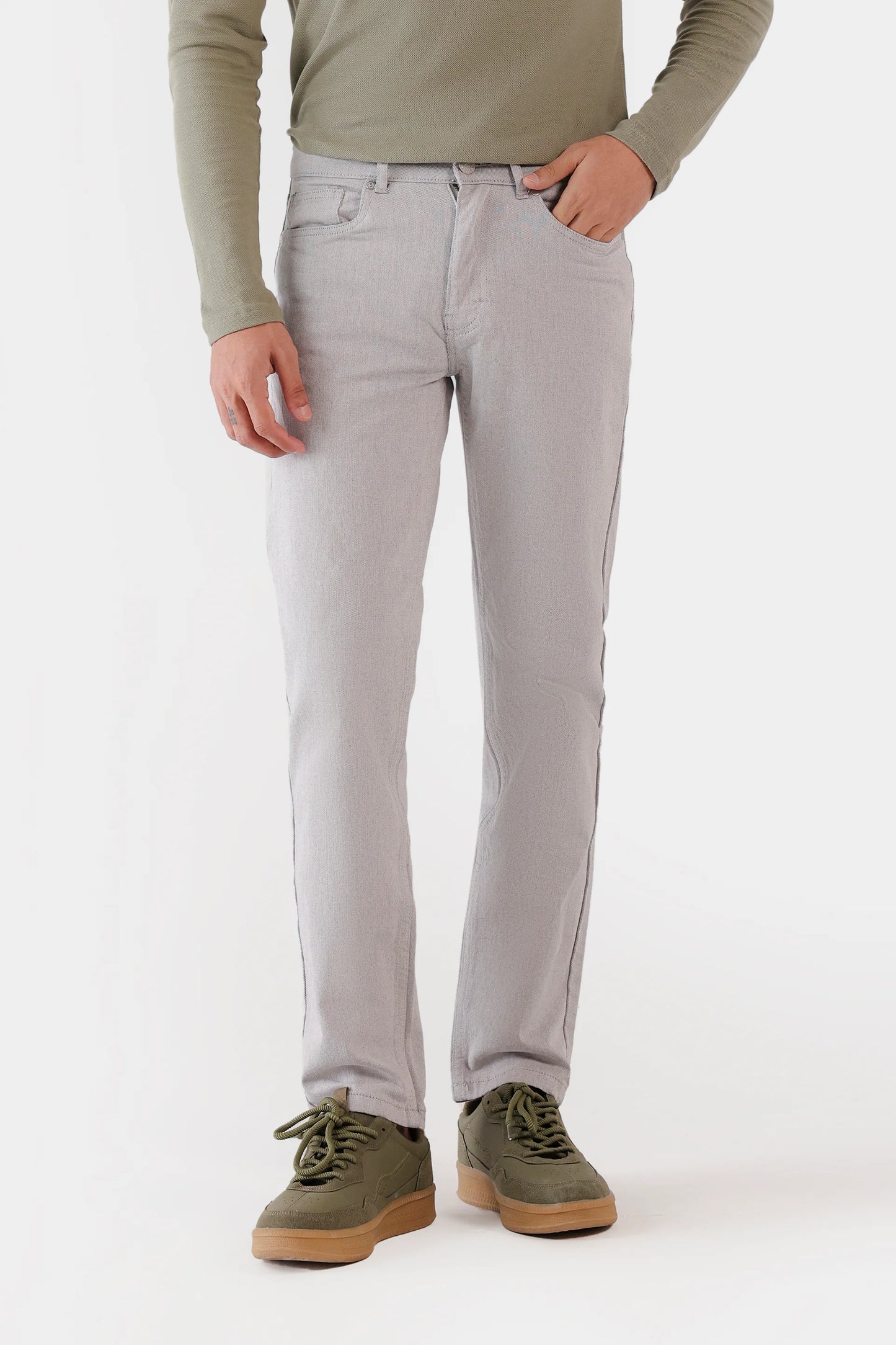 Basic 5 Pocket Twill Pants - Cougar Clothing