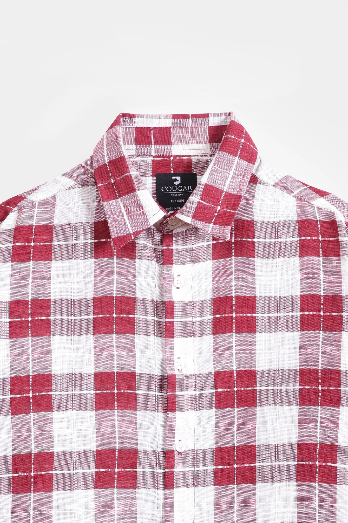 Jacquard Check Shirt - Cougar Clothing