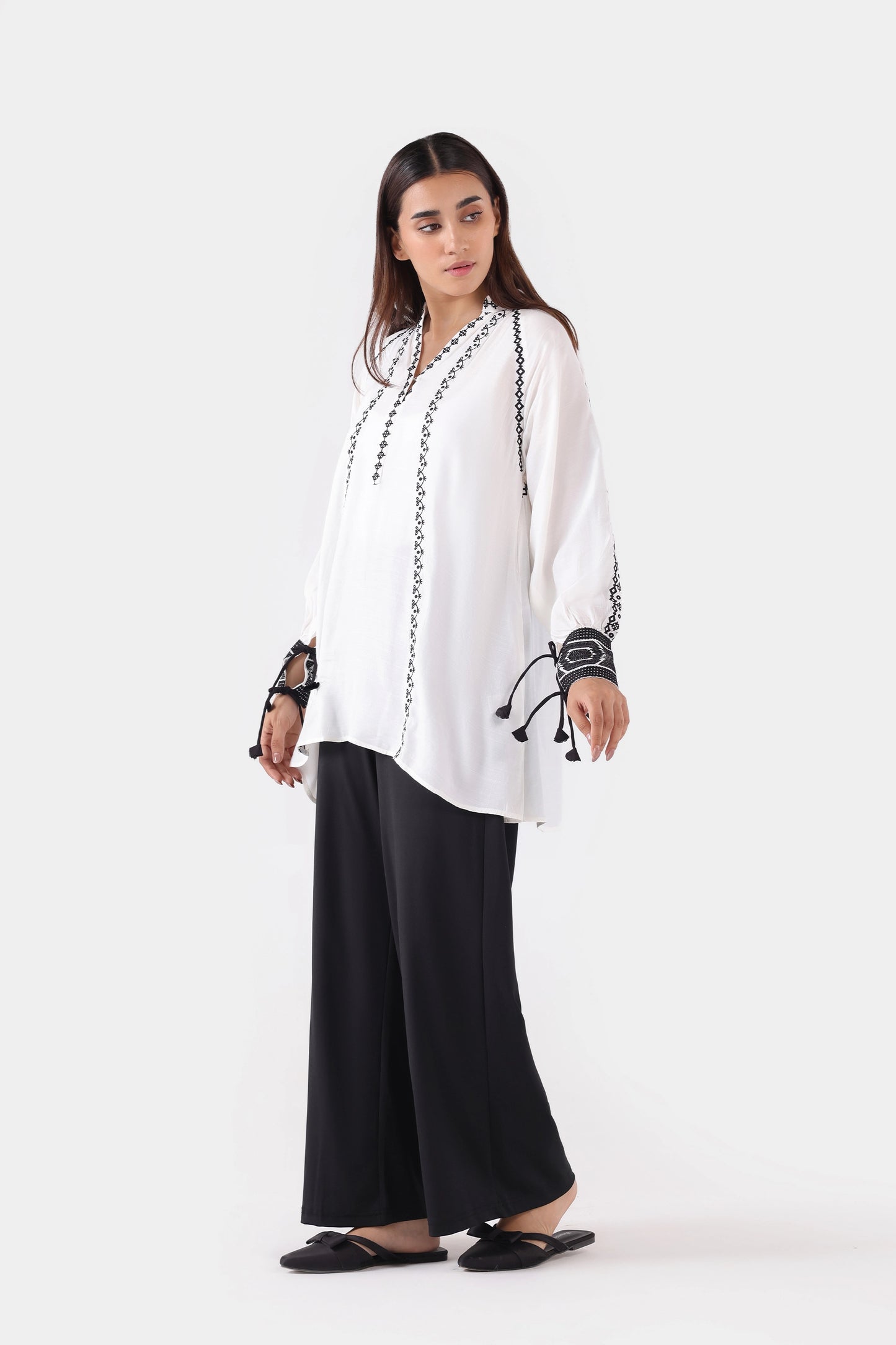 Boho Embroidered Tunic - Cougar Clothing