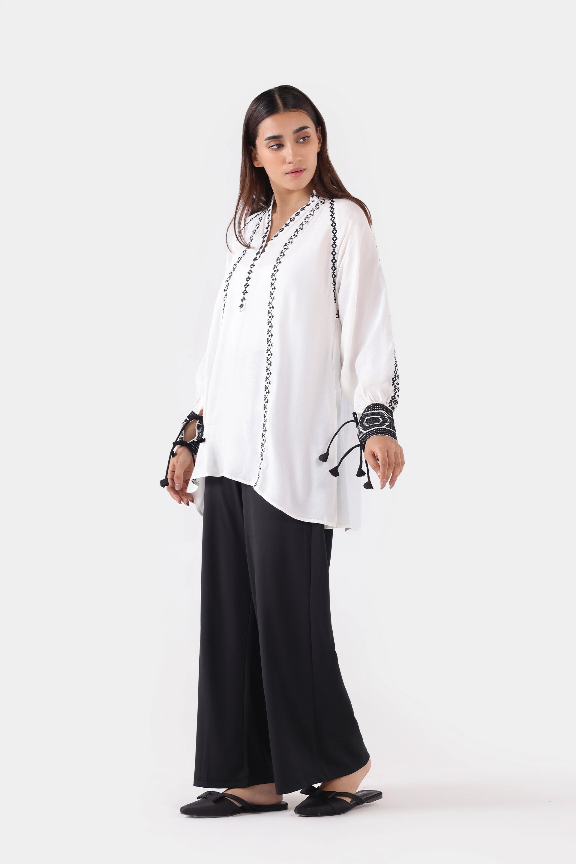 Boho Embroidered Tunic - Cougar Clothing