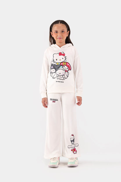 Kitty print Hoodie - Cougar Clothing