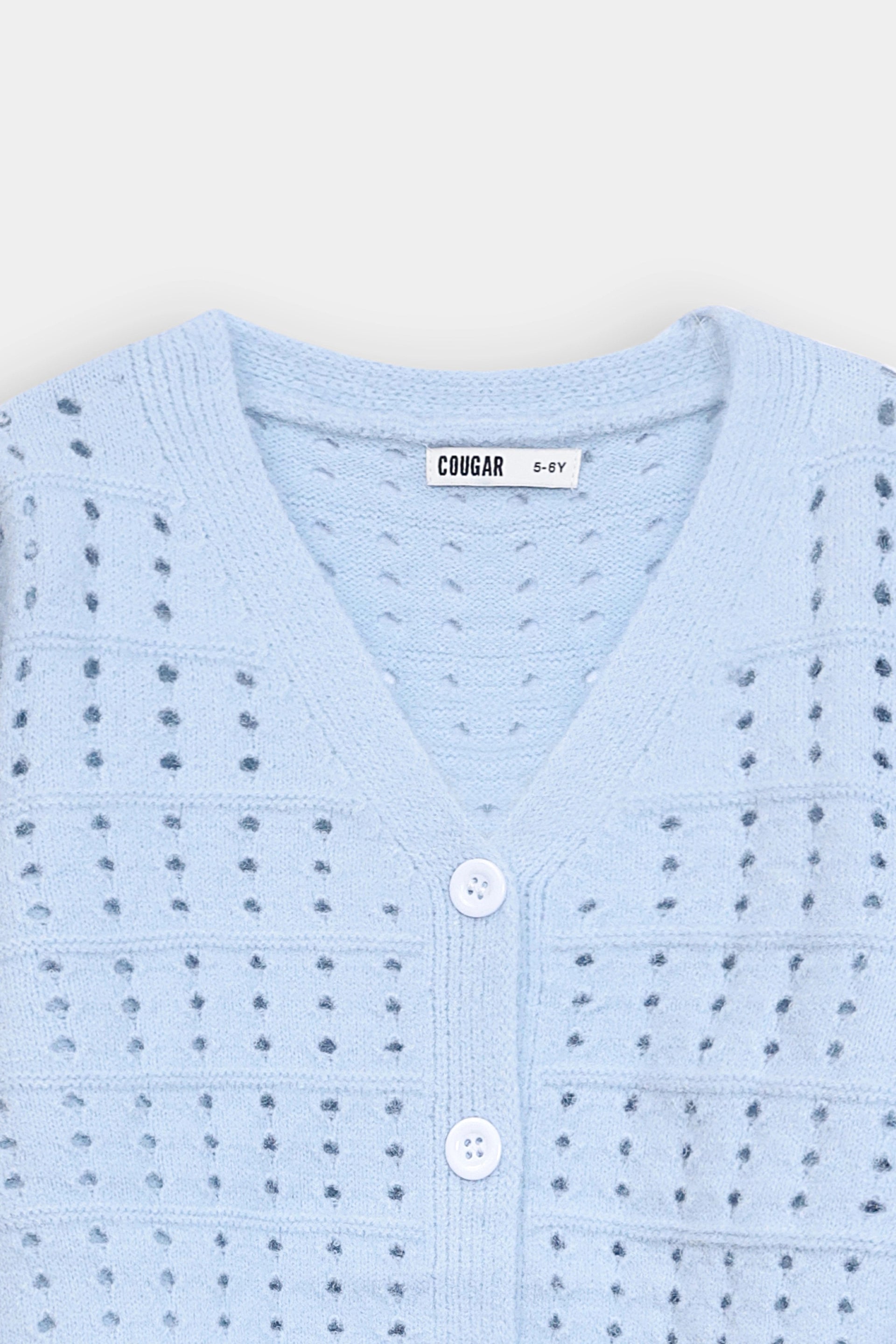 Open Knit Cardigan - Cougar Clothing