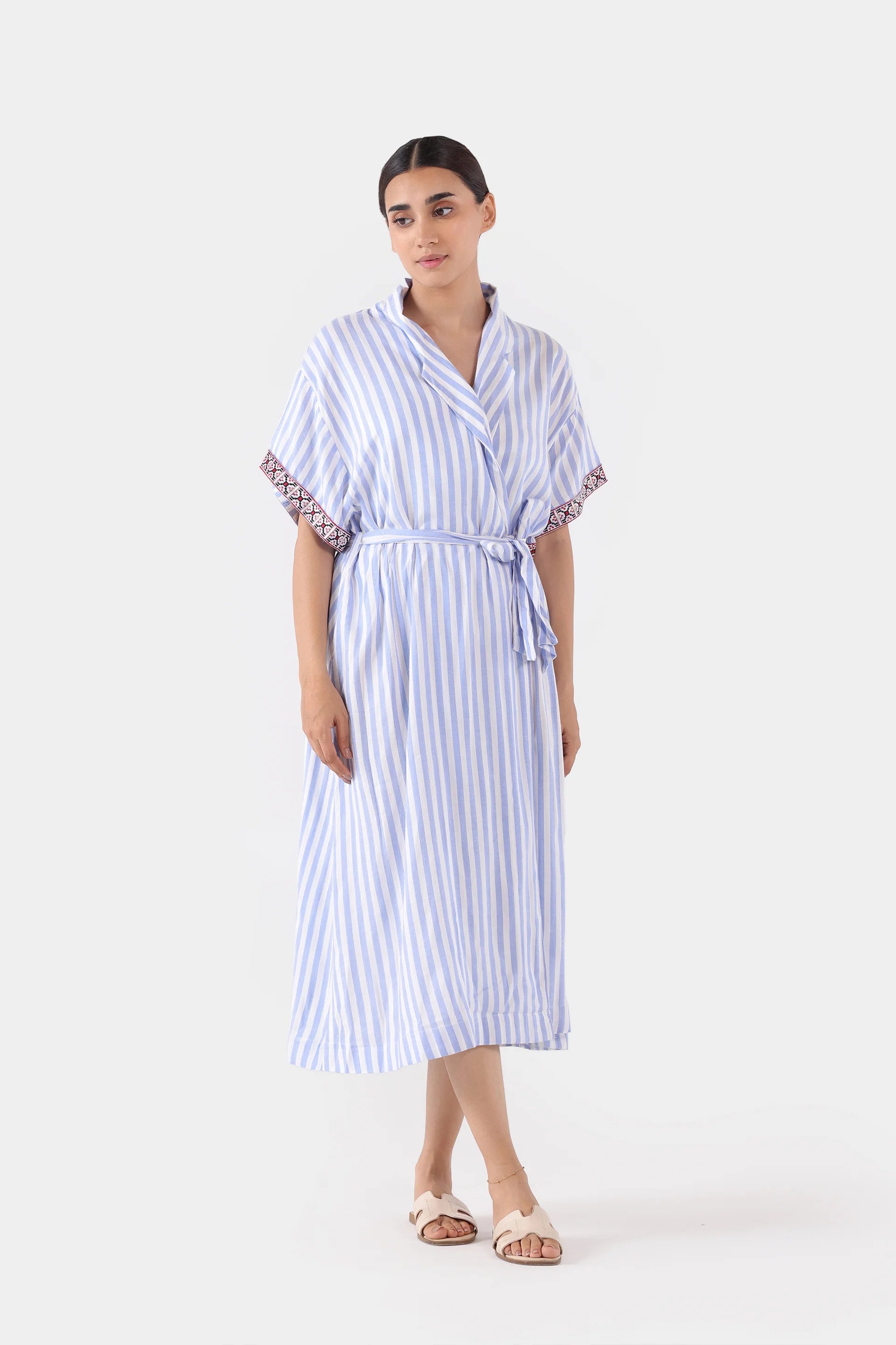 Midi Wrap Dress - Cougar Clothing