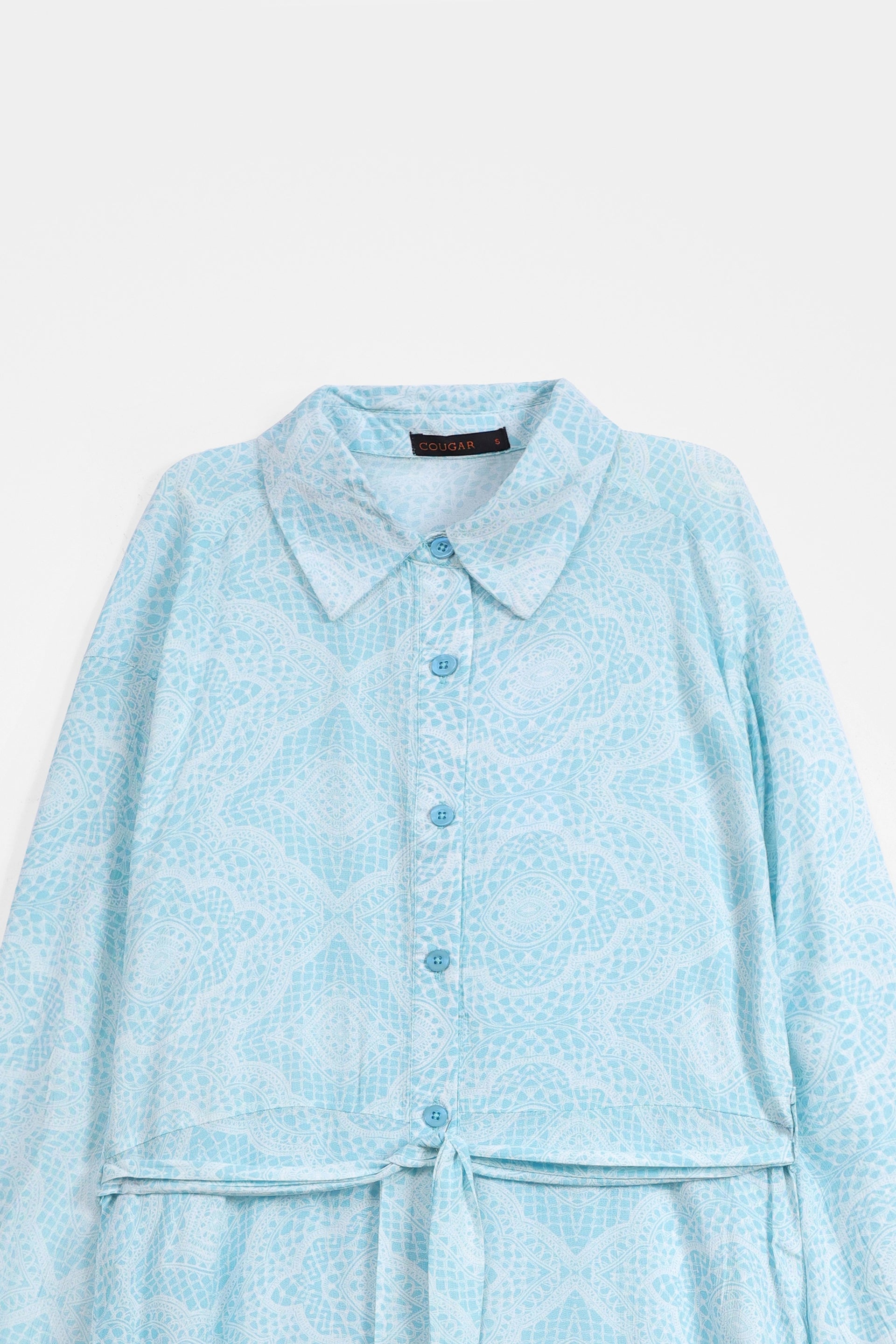 Printed Midi Dress - Cougar Clothing