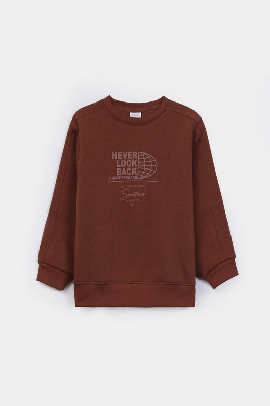 Slogan Print Hoodie - Cougar Clothing