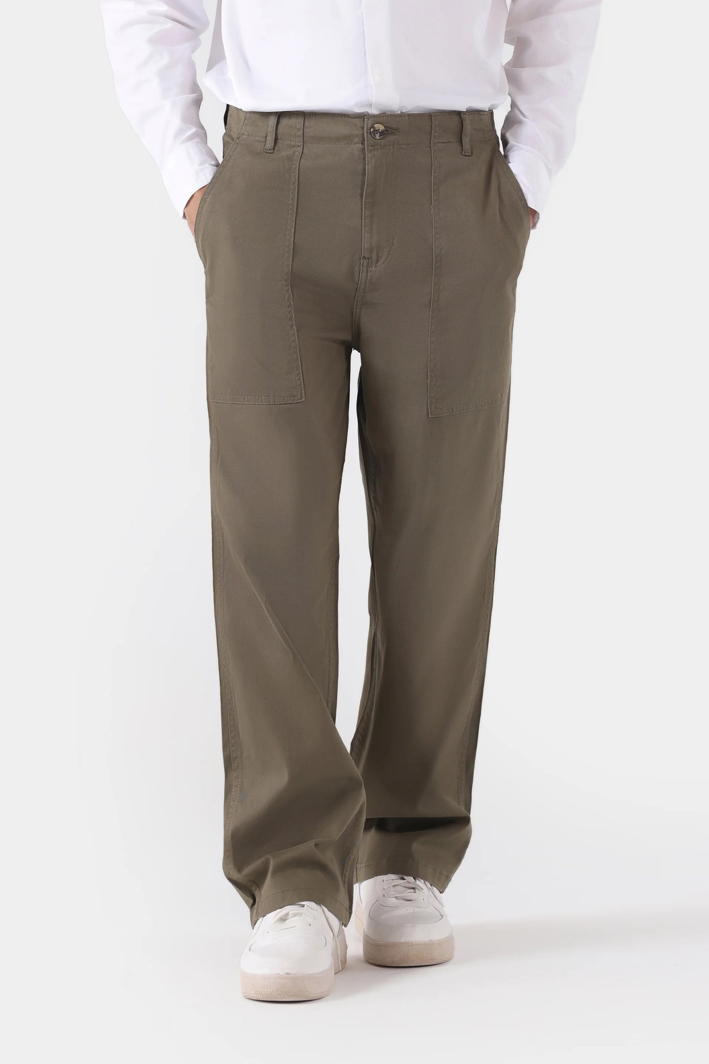 Straight Fit Trousers - Cougar Clothing