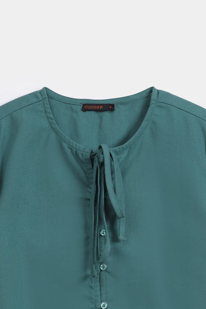 Button Front Top - Cougar Clothing