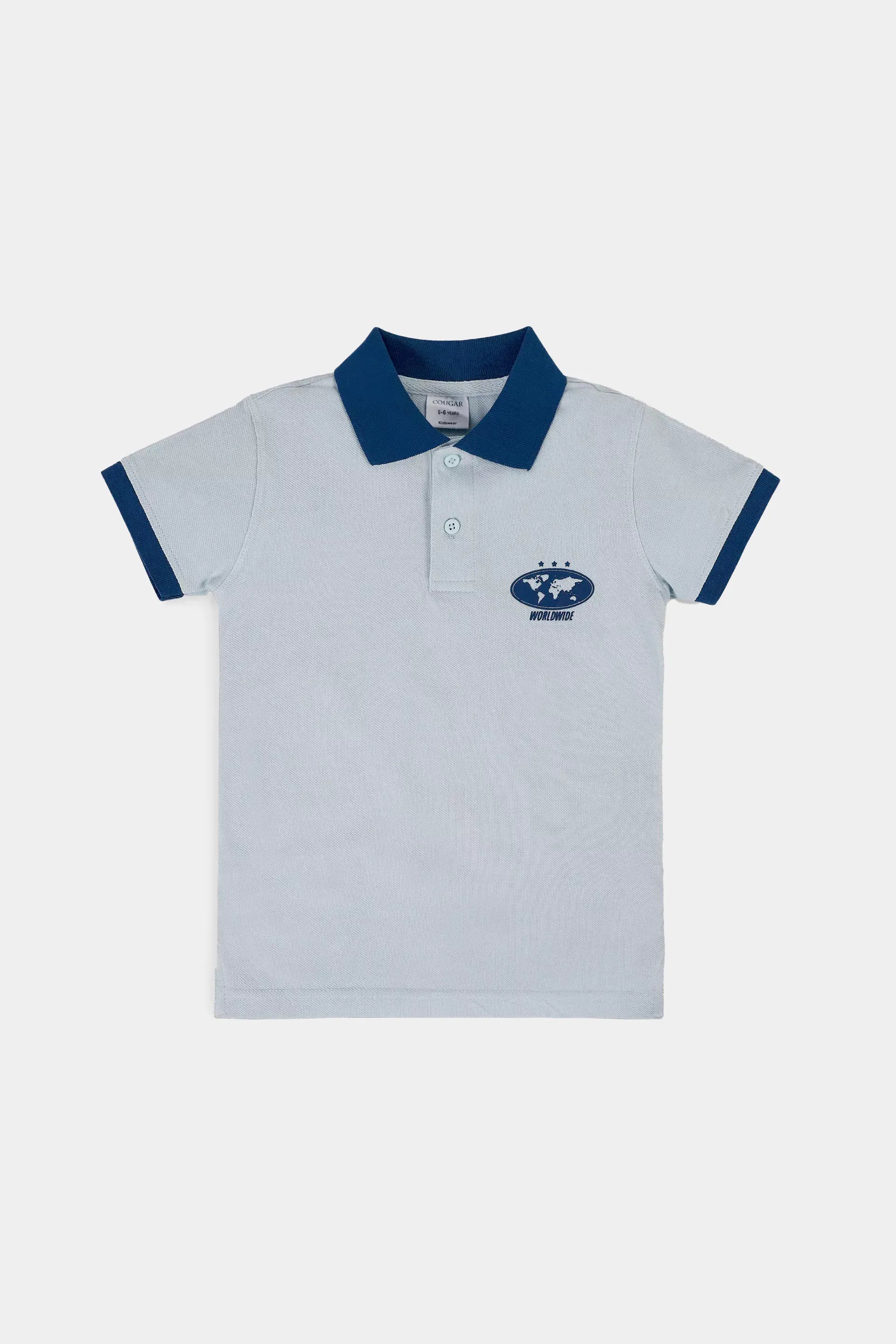 Contrast Collar Polo - Cougar Clothing