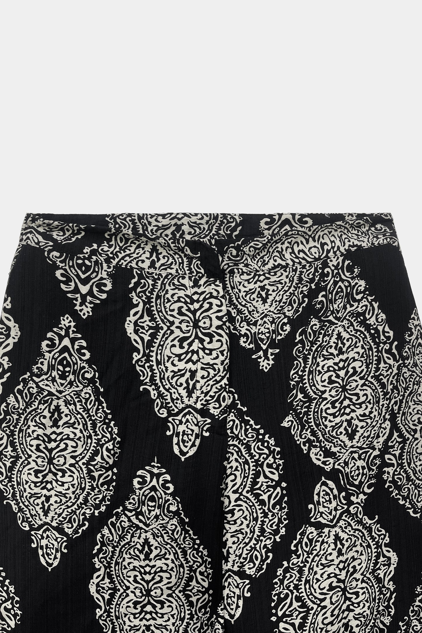 Printed Viscose Blend Trousers - Cougar Clothing