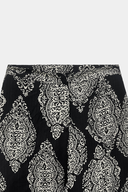 Printed Viscose Blend Trousers - Cougar Clothing