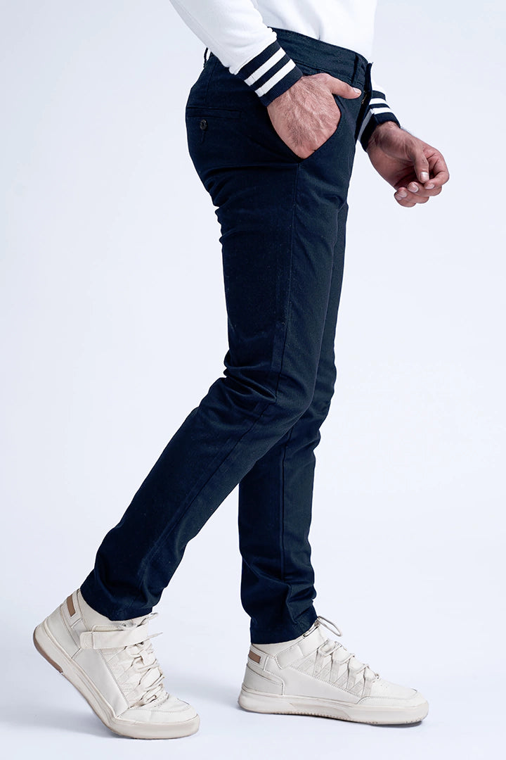 Navy Slim Fit Chinos