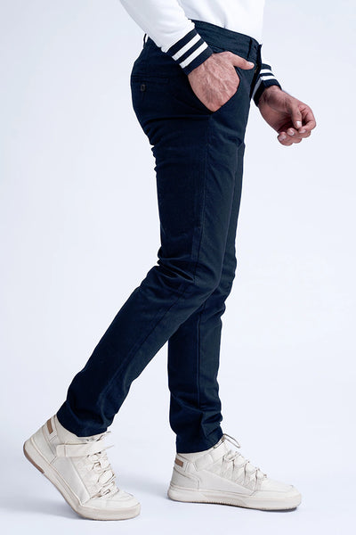 Navy Slim Fit Chinos