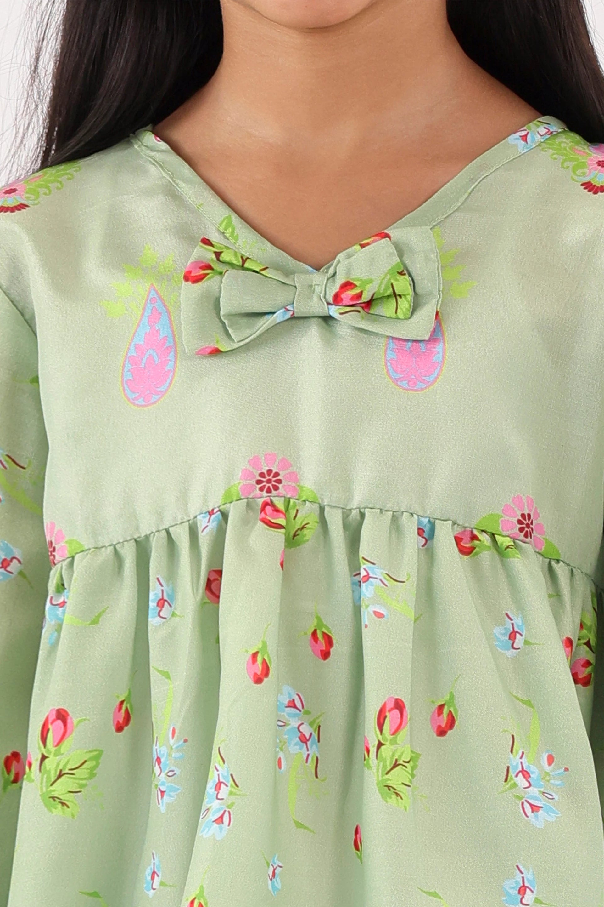 Floral Print Top - Cougar Clothing