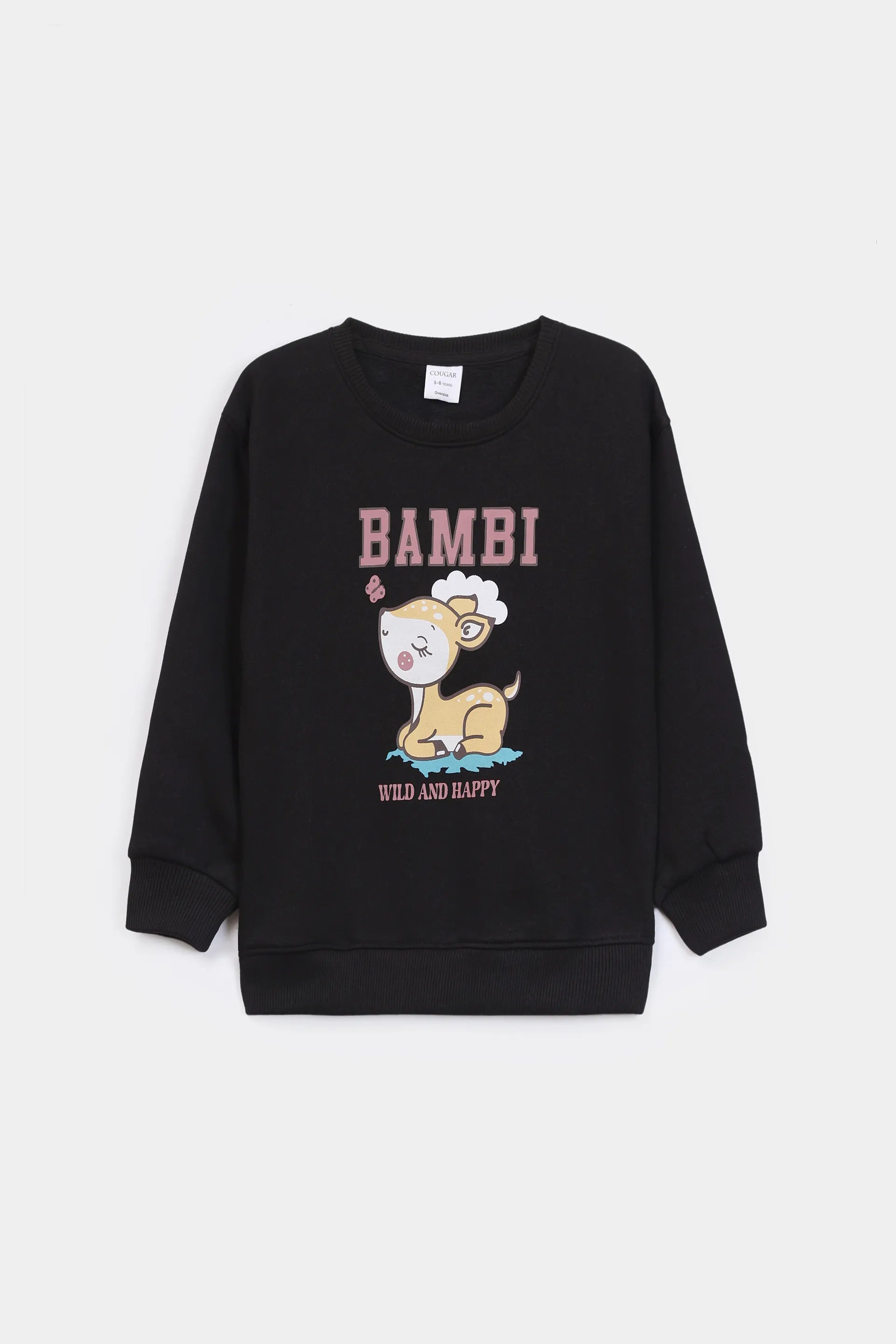 Character Graphic Sweatshirt - Cougar Clothing