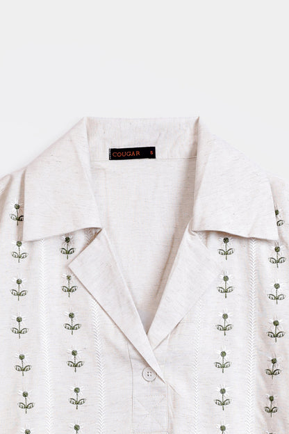 Daybreak Embroidered Blouse - Cougar Clothing