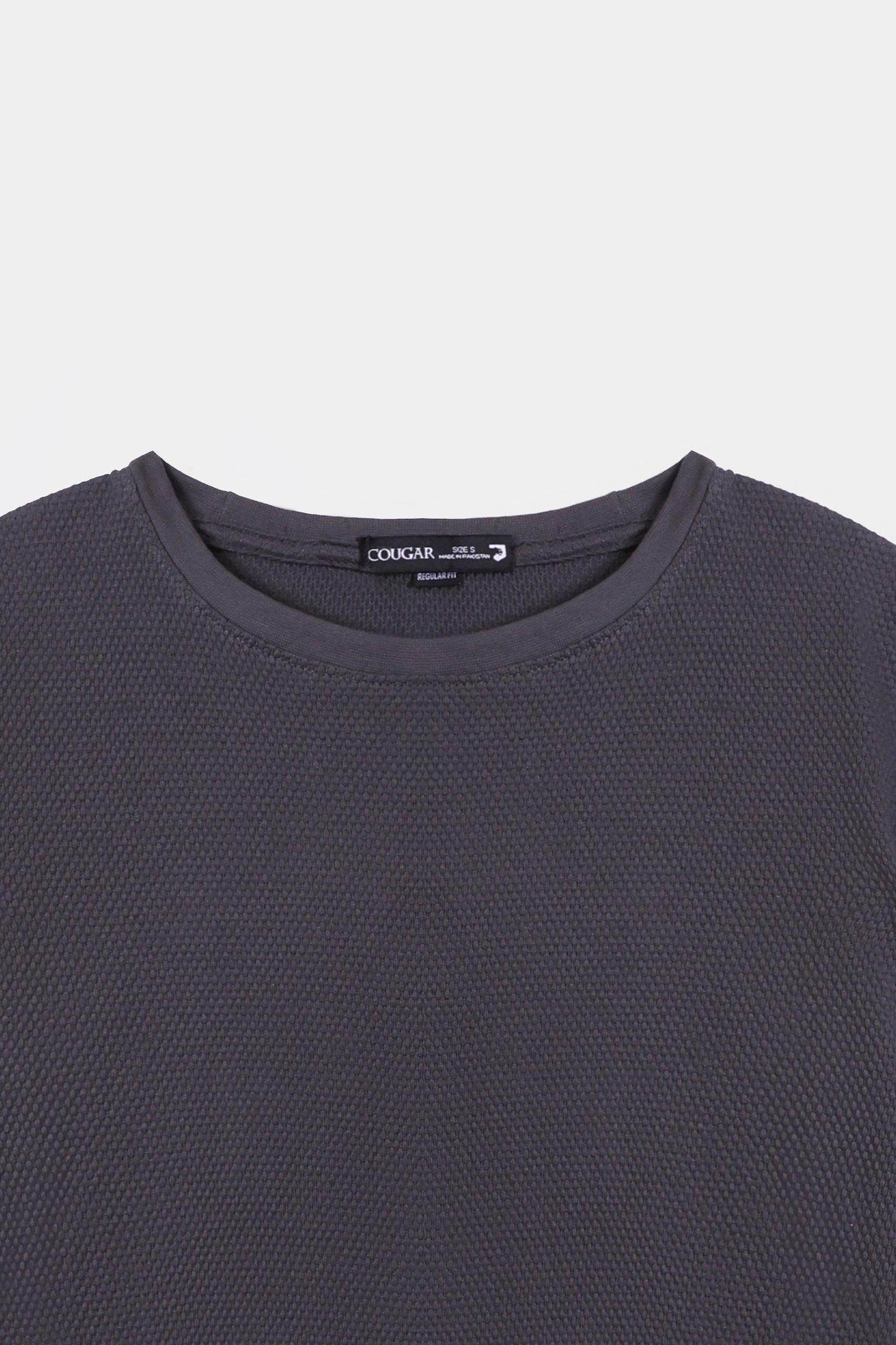 Popcorn Knit T-Shirt - Cougar Clothing