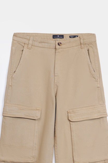 Multi Cargo Boot-Cut Jeans - Cougar Clothing