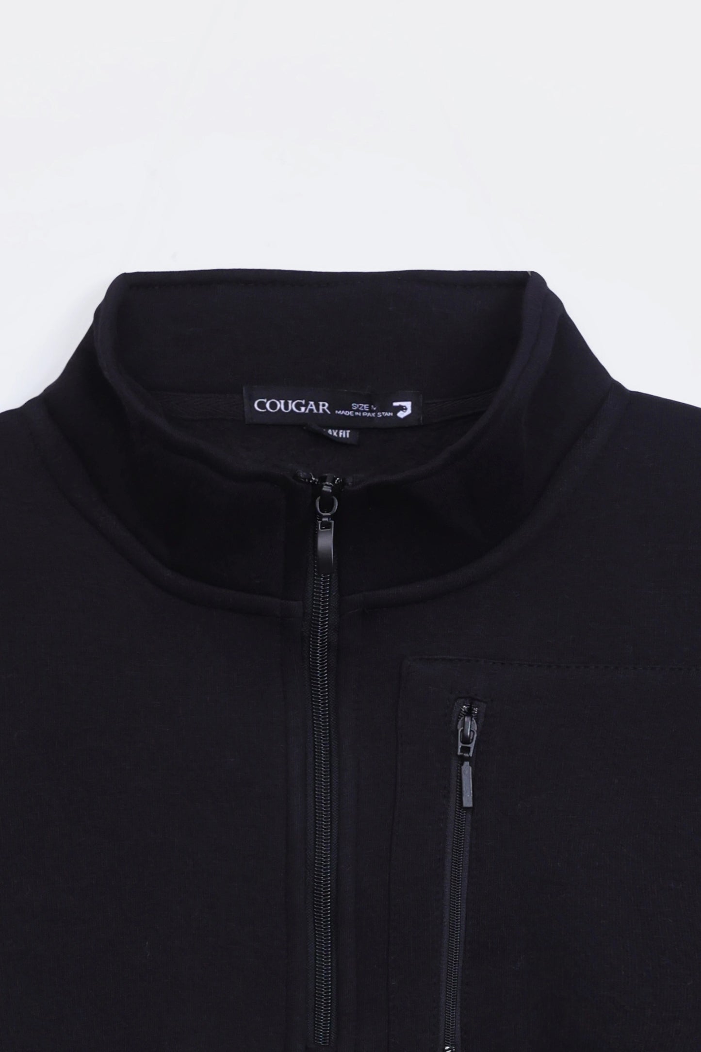 Quarter-Zip Panel Sweatshirt