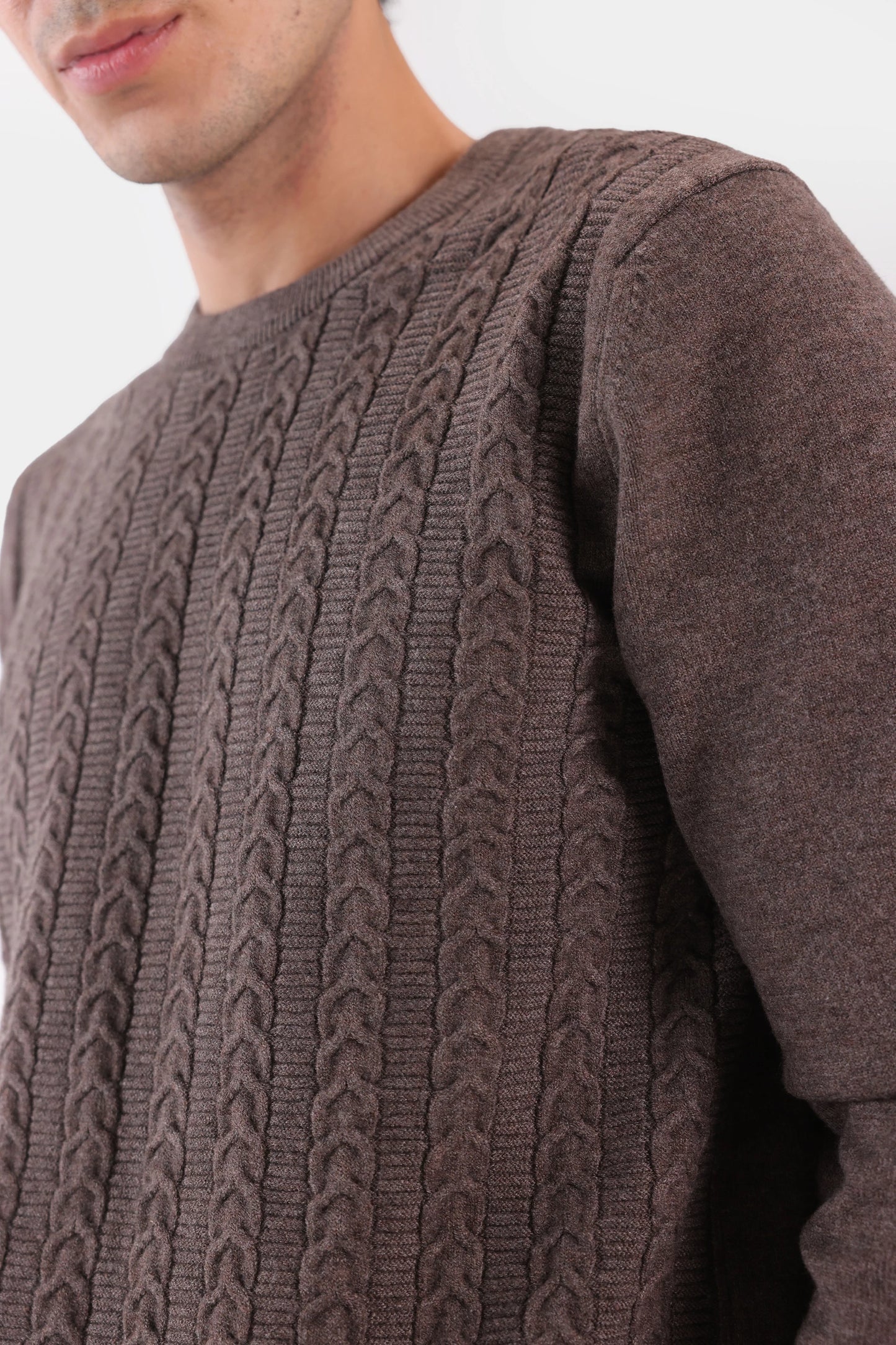 Vertical Knit Sweater - Cougar Clothing