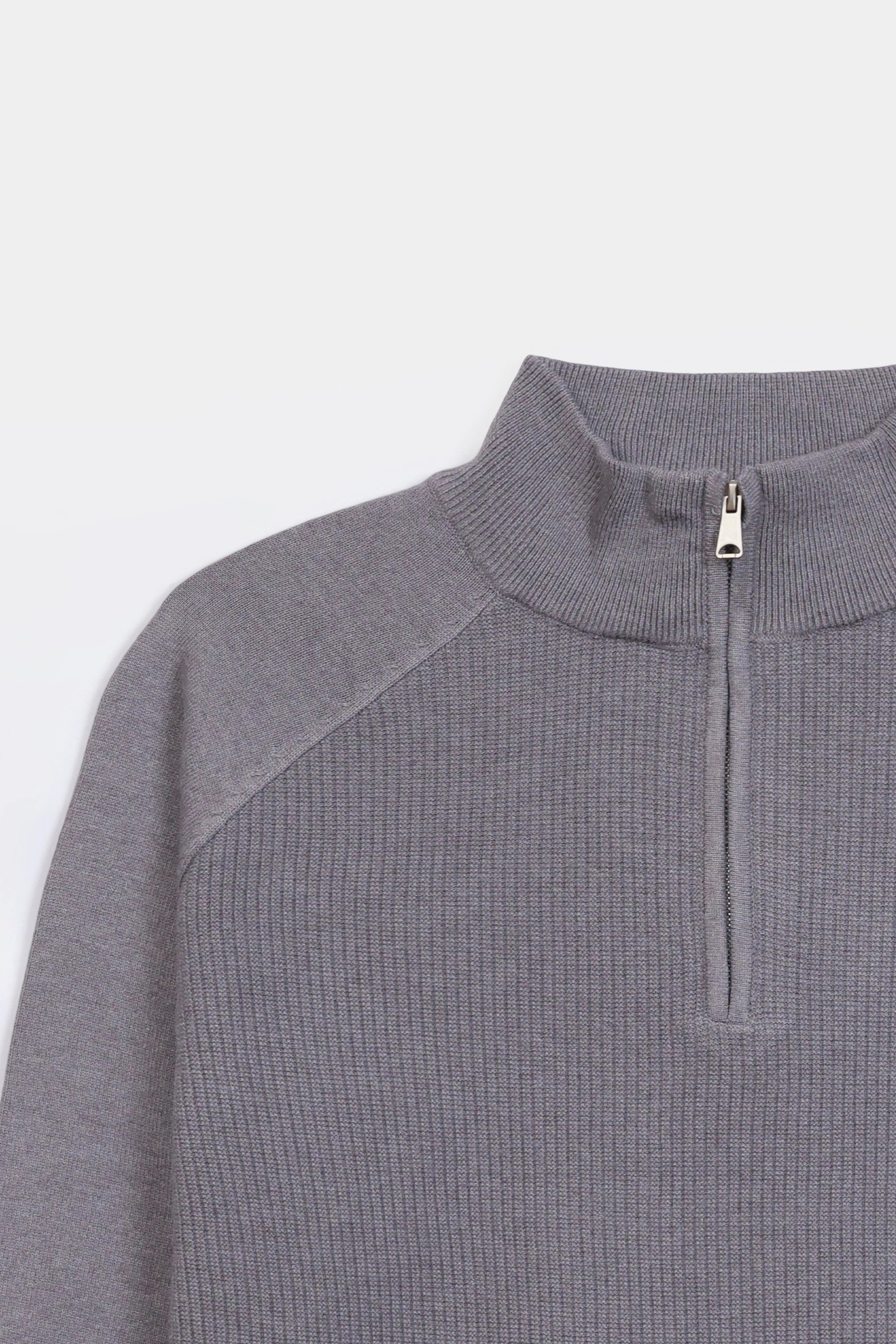 Raglan Quarter Zip Sweater - Cougar Clothing