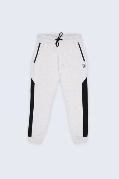Contrast Striped Slim Fit Knitted Jogger Pants