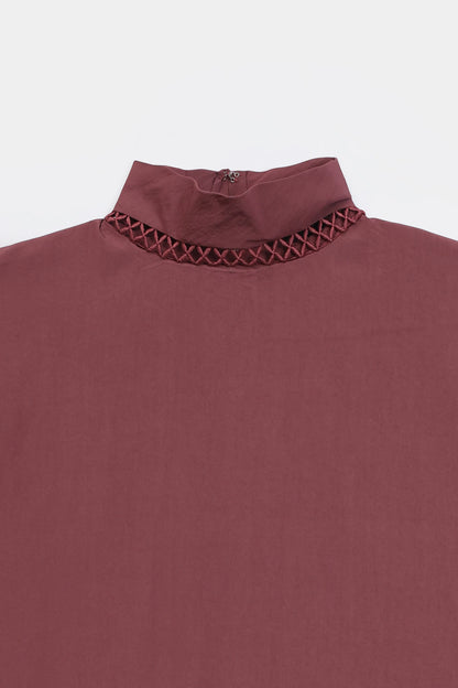 Interlaced Trim Top - Cougar Clothing