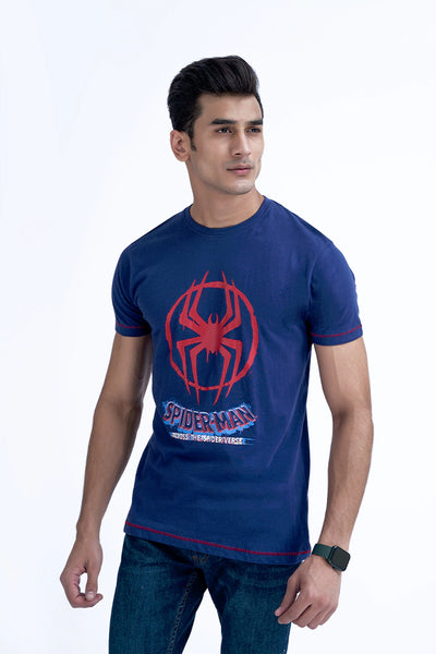 Ink Blue Graphic T-Shirt