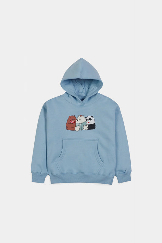 Panda Print Hoodie - Cougar Clothing